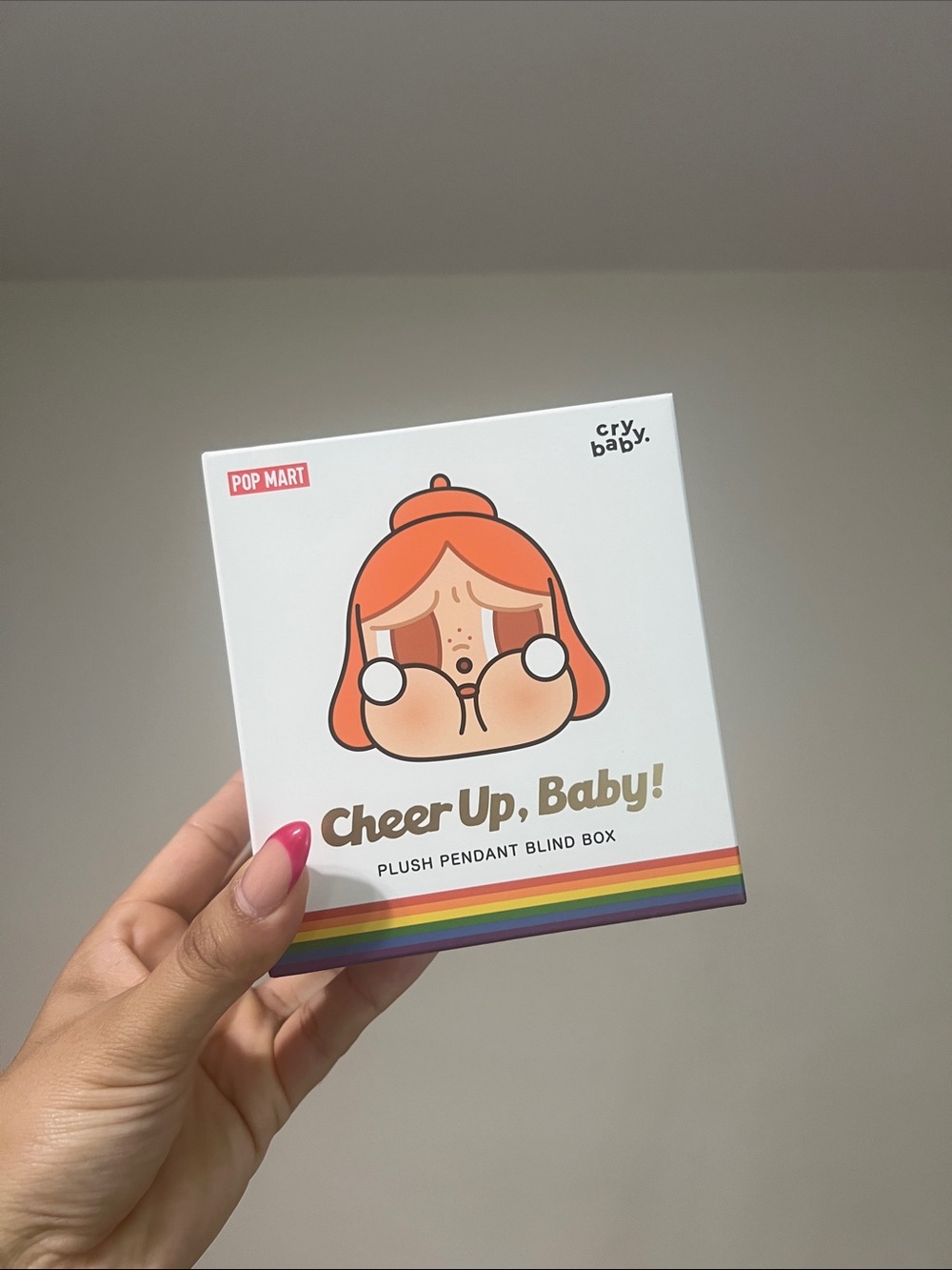 Cry baby plushie
